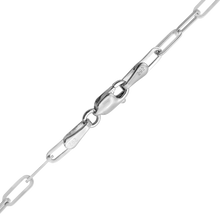 Load image into Gallery viewer, Tribeca Trace Chain Anklet in Sterling Silver
