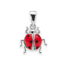 Load image into Gallery viewer, Ladybug with Open Wings Charm (20 x 14mm)

