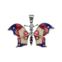 Load image into Gallery viewer, Fancy Butterfly Charm (21 x 29mm)
