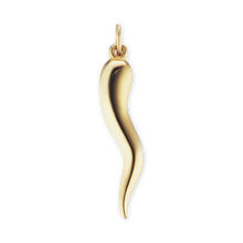 Load image into Gallery viewer, ITI NYC Lucky Italian Horn Amulet in Sterling Silver
