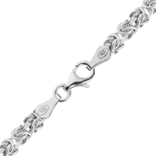 Load image into Gallery viewer, Bond St. Byzantine Chain Bracelet in Sterling Silver
