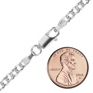 Soho Rolo Chain Bracelet in Sterling Silver