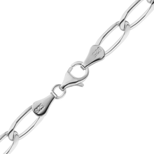 Load image into Gallery viewer, East Bowery Curb Chain Anklet in Sterling Silver
