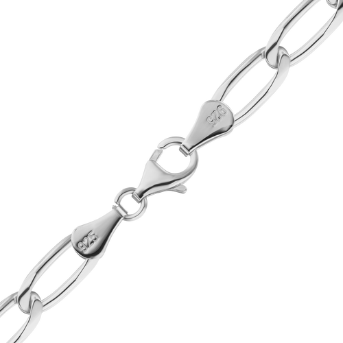 East Bowery Curb Chain Bracelet in Sterling Silver