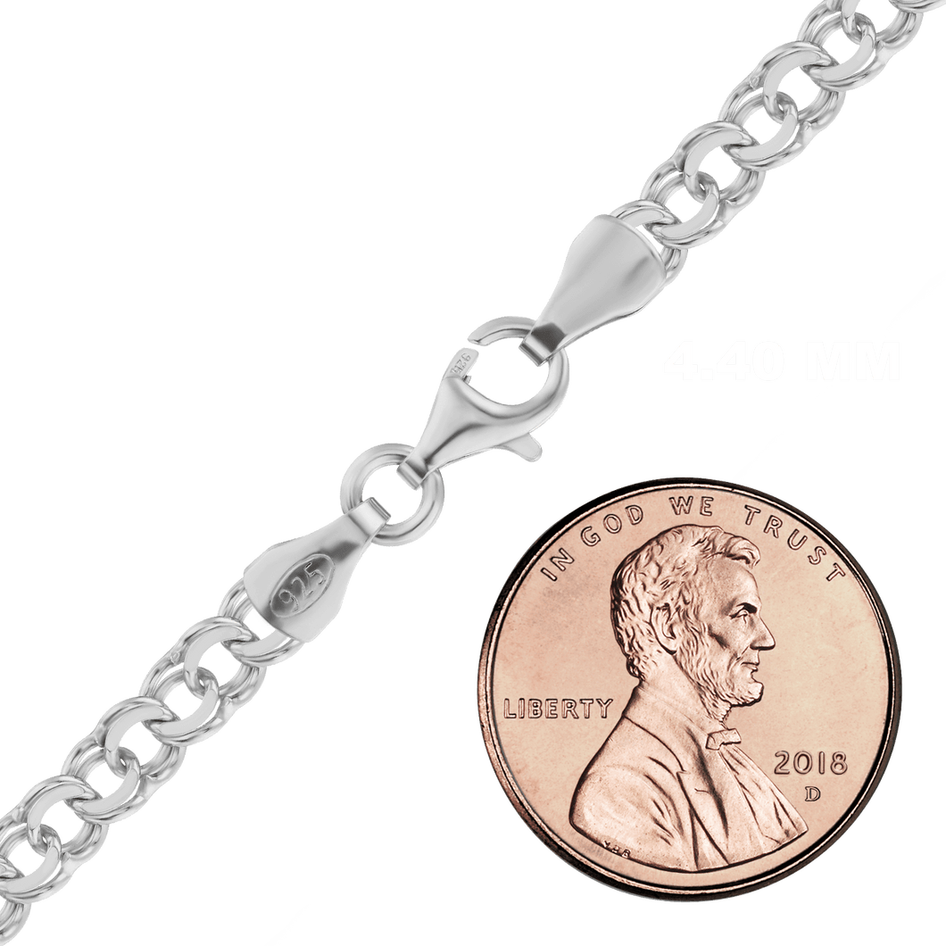 Grand St. Garibaldi Chain Bracelet in Sterling Silver