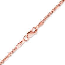 Load image into Gallery viewer, Chelsea Cable Chain Anklet in 14K Rose Gold
