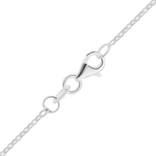 Load image into Gallery viewer, Ludlow St. Flat Cable Chain Necklace in Sterling Silver
