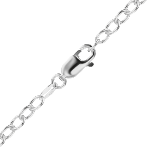 Clinton St. Cable Chain Necklace in Sterling Silver