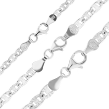 Load image into Gallery viewer, Mulberry St. Mariner Cable Chain Bracelet in Sterling Silver
