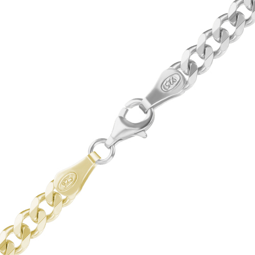 Bowery Curb Chain Necklace in Sterling Silver