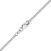 Canal St. Cable Anklet in 14K White Gold