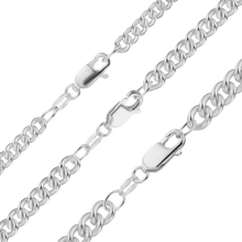 Load image into Gallery viewer, Chrystie St. Curb Chain Bracelet in Sterling Silver
