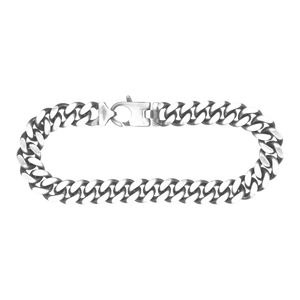 Bowery Cuban Curb Bracelet in Sterling Silver