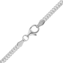 Load image into Gallery viewer, Franklin St. Foxtail Chain Bracelet in Sterling Silver
