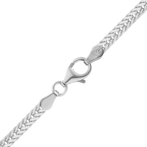 Franklin St. Foxtail Chain Bracelet in Sterling Silver