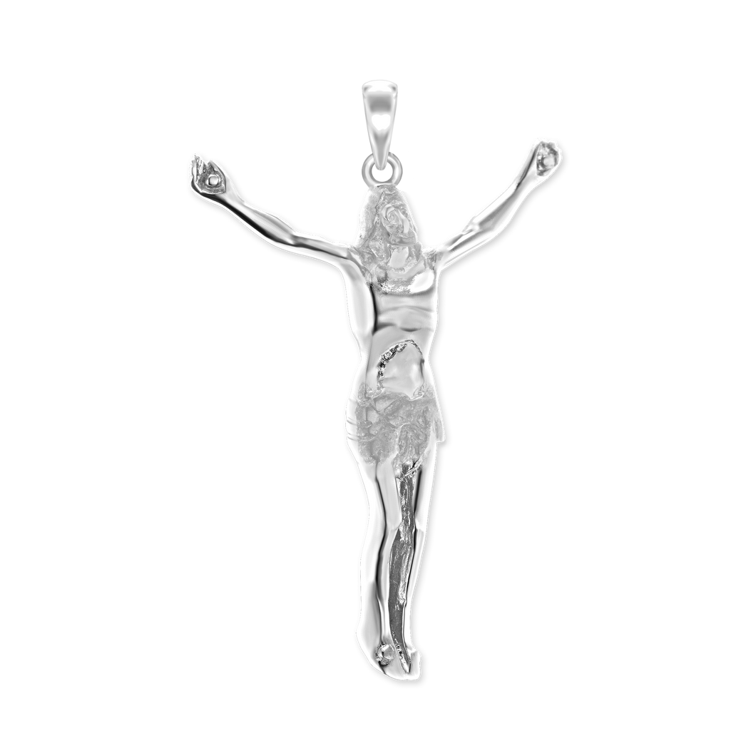 ITI NYC Figure of Christ Pendant in Sterling Silver