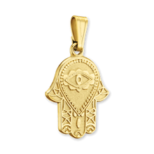 Load image into Gallery viewer, ITI NYC Hamsa Pendant in 14K Gold
