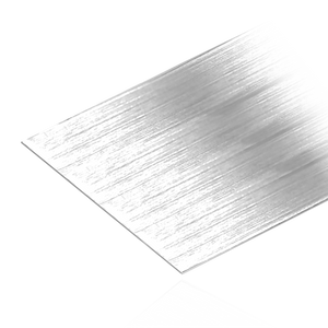 18K White Flat Medium Plate (Sheet)