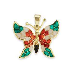Fancy Butterfly Charm (23 x 26mm)
