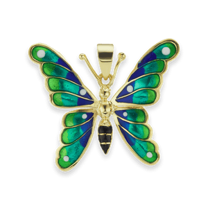 Fancy Butterfly Charm (25 x 31mm)