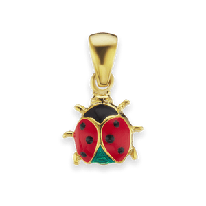 Ladybug Charm (18 x 10mm)