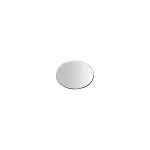 Sterling Silver Oval Disc (.040" thickness)