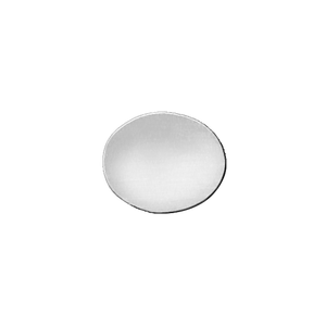 Sterling Silver Oval Disc (.040" thickness)
