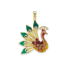 Load image into Gallery viewer, Peacock Charm (41 x 29mm)
